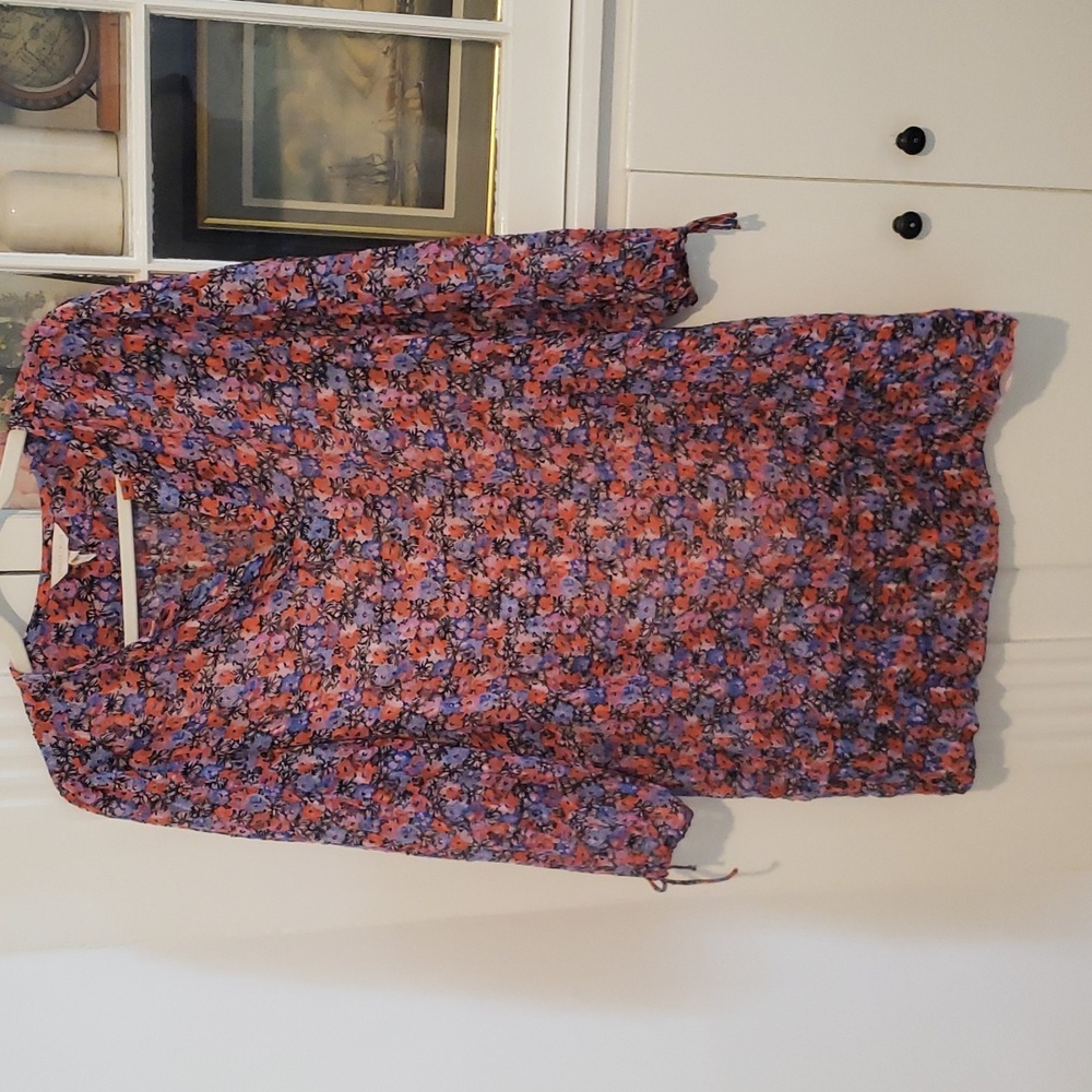 Rebecca Taylor floral mini dress